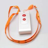 Bouton d'appel d'urgence de lit patient à télécommande sans fil à radiofréquence 433.92mhz