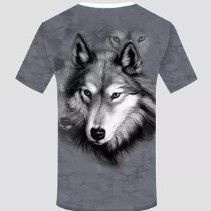 Camisetas para Hombre al por Mayor, Fabricadas en Mezcla de Poliéster/Algodón, Tallas Grandes, con Estampado Brillante Personalizado y Tela de 300g - Product Image 2