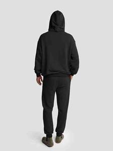 Vêtements de détente Survêtement personnalisé pour hommes Sweat à capuche de haute qualité et joggers Homewear Survêtements grande taille Jogging Ensemble deux pièces - Product Image 3