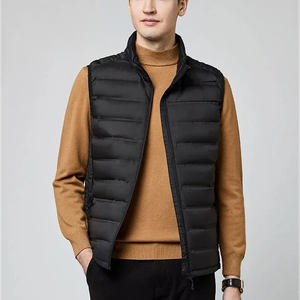 <b>Men's</b> Custom Woolen <b>Utility</b> Jacket Vintage Decoration Waterproof and Breathable Windproof for Winter Zipper Closure - Product Image 2