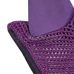 Capó de oreja de caballo transpirable para reducción de ruido y protección contra moscas Red de algodón suave - Product Image 5