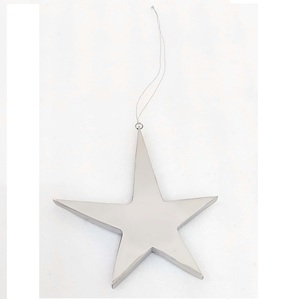 Adorno Colgante de Estrella Metálica Brillante, Estrella Decorativa Geométrica 3D con Cuerda para Decoración de Fiestas, Bodas y Eventos - Product Image 3