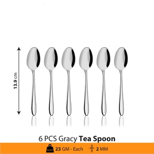 Juego de cubiertos modernos de plata, 36 piezas con revestimiento de acero inoxidable, juego de cubiertos aptos para lavavajillas para uso doméstico y en restaurantes - Product Image 4