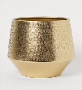 Vase à fleurs en métal argenté pour étagère décoration table basse pièce d'accent et pièce maîtresse de fête d'événement support floral - Product Image 3