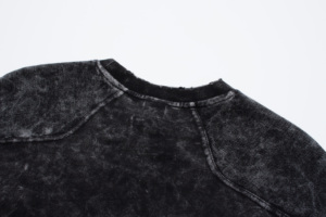 2025 nouvelle mode surdimensionné-t-shirt hommes coton t-shirts hommes lavage à l'acide t-shirt Streetwear hip hop pierre DDP expédition - Product Image 3