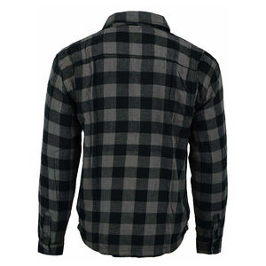Hot Selling OEM Custom <b>Blue</b> Color Breathable Motorbike Flannel Shirts Multi-Pockets % Cotton Fully <b>Dye</b> Sublimation Printed - Product Image 3