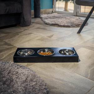 Tazón de acero elevado elegante y elegante para acentos de frutas o decoración - Product Image 1