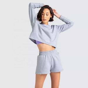 Nuevo Conjunto de Verano para Mujer, Transpirable, de 2 Piezas, Camiseta de Manga Corta Informal y Pantalones Cortos con Cintura Elástica - Product Image 4