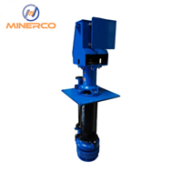 Pompe verticale à carter chromé haute pression A05 OEM pour boues abrasives et systèmes de valorisation minérale
