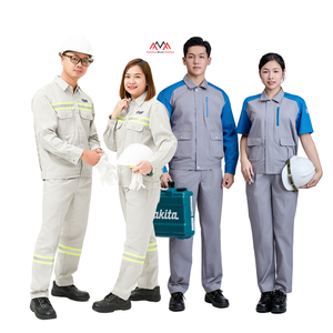 HIGH QUALITY uniform electrical automotive worksuit welder clothing custom workwear factory <b>construction</b> - FMF factory LOW MOQ - Product Image 1