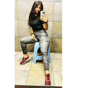 Venta al por mayor de las mujeres de cintura alta Yoga Leggings y sujetadores Ropa deportiva Mma Leggings Exy Yoga Bra Fitness Sports Bra - Product Image 4