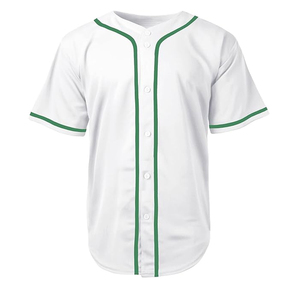 Precio de fábrica, camisetas de béisbol, sublimación personalizada para hombre, moda en blanco, Aqua, antibacteriano, Softball, Jersey, camiseta de béisbol - Product Image 1