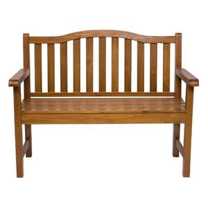 Banco de jardín de madera de teca para 2 personas, hecho en Indonesia - Product Image 2