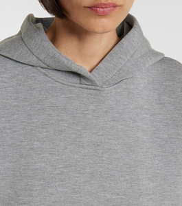 Warm Pullover Hoodie para mujer Fabricación de sudadera con capucha de lana de algodón Premium para uso al aire libre - Product Image 2