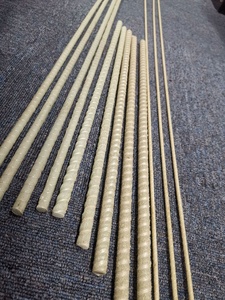 Trọng lượng nhẹ pultruded độ bền kéo cao Tất cả các chủ đề bề mặt Composite sợi thủy tinh Bazan gfrp cốt thép bê tông cốt thép - Product Image 5