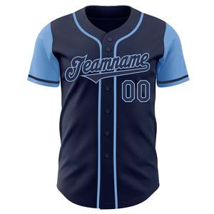 Venta al por mayor pedidos a granel de secado rápido transpirable cosido personalizado jersey de béisbol con logotipo personalizado bordado ropa deportiva - Product Image 2