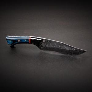 Haute qualité personnalisable damas acier Skinner couteau manche en bois pour la chasse industrielle dépouillement parfait bricolage cadeau d'anniversaire OEM - Product Image 2