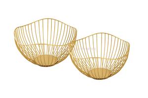 Antique Brown Rustic Iron Wire Multifunction Fruit Serving <b>Basket</b> Metal Tableware Kitchenware for Snacks <b>Breads</b> Storage <b>Baskets</b> - Product Image 6