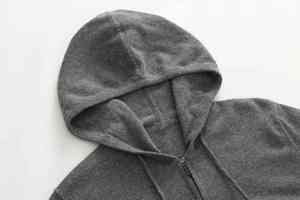 Personalizado Hombres Cachemira Sudaderas Con Capucha Suéter Invierno Manga Larga Lana Con Capucha - Product Image 4