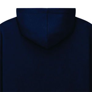 เสื้อมีฮู้ดแบบสวมหัวสำหรับผู้ชายผ้าฟลีซ30% 70% ผ้าฝ้ายรีไซเคิลขนาดกลางแบบทั่วไป