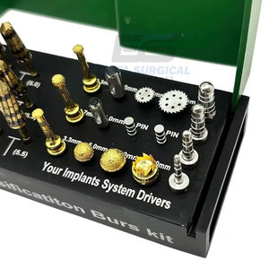 Kit de Fresas de Osseodensificación, Herramientas Quirúrgicas Dentales de Acero Inoxidable para Expansión de Cresta y Elevación de Seno - Product Image 4