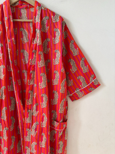 Robes kimono 100% coton, magnifique robe kimono en coton, livraison express, peignoir en coton, cadeau de demoiselle d'honneur, best-seller - Product Image 3