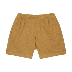 Pantalones cortos de entrenamiento de talla grande para hombre, pantalones cortos de gimnasio con logotipo personalizado de la mejor calidad con patrón sólido de malla de tela tejida transpirable al por mayor - Product Image 1