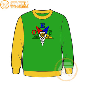 Commande personnalisée de l'étoile de l'Est sweat-shirt brodé en molleton de coton pull de haute qualité vêtements grecs OES sweat-shirts - Product Image 3