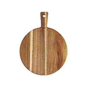 Planche à découper en bois d'acacia écologique faite à la main de haute qualité avec poignée passe au lave-vaisselle pour la cuisine et l'extérieur - Product Image 6