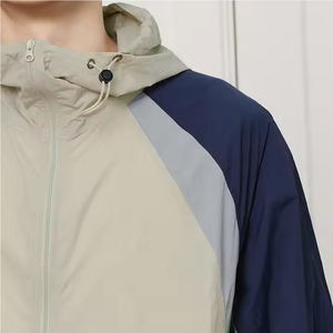 Sudadera unisex con logotipo personalizado, sudadera deportiva de talla grande con capucha y chándal para correr para mujer, cortavientos - Product Image 6