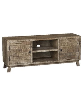 Vente chaude Moderne De Luxe Vintage Salon TV Stands Haute Qualité En Bois De Mangue Sculpté Armoire De Stockage Nouvelle Ferme Chambre - Product Image 5