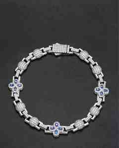 Hip Hop VVS Moissanite coupe ronde 12mm diamant cubain lien Bracelet or blanc bijoux pour hommes en argent Sterling 925 - Product Image 4