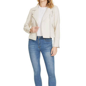 Meilleures arrivées Vestes en cuir pour femmes Mode pour l'hiver / Vestes en cuir à manches longues vierges les plus vendues - Product Image 1