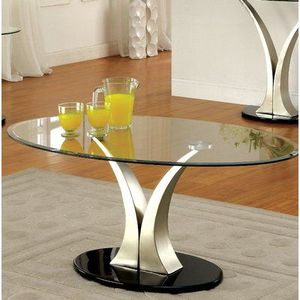 Hot Selling <b>Round</b> Shape <b>Coffee</b> <b>Table</b> With Work on Top and <b>Metal</b> Body for Livingroom Decoration - Product Image 4