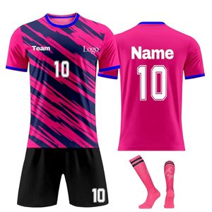 100% Quality Unisex Soccer Uniform Breathable Mesh Shirts and Shorts Stylish Soccer Set with Quick Dry Moisture-Wicking Low MOQ - Product Image 5