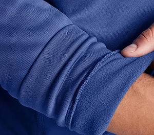 Haute qualité 350GSM survêtement en coton polyester lourd Baggy pull à capuche zippé fermeture éclair personnalisé sweats à capuche pour hommes - Product Image 5