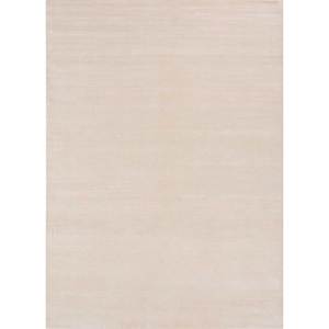 Alfombras de Nailon Tejidas a Mano Basis Ivory 9x12 Rectangulares de Color Sólido para el Hogar, Pasillo, Sala de Estar, Dormitorio, para Adolescentes HPNY-05 - Product Image 1