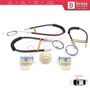 Kit de Reparación de Elevalunas Delantero Derecho BWR5059 para Polo Vento MK5 6R 6C 61 2009-2022 4/5 Puertas 6R4837462 - Product Image 4