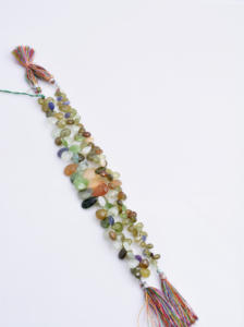 ลูกปัดพลอยธรรมชาติทรงหยดน้ำเจียระไน ขนาด 8 นิ้ว สำหรับทำเครื่องประดับชั้นดี - Product Image 2