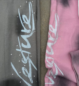 Pantalones Deportivos con Pedrería al por Mayor, Pantalones Deportivos de Primera Calidad, Servicio OEM, Pantalones Deportivos con Logotipo Personalizado - Product Image 4