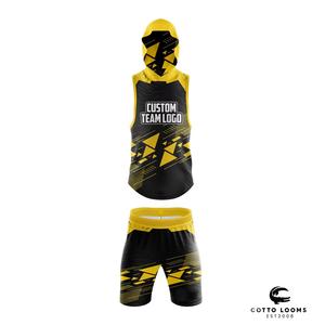 Uniforme de fútbol americano OEM 7v7 diseñado para los mejores jugadores, incluida la camiseta de fútbol americano de ajuste elástico - Product Image 3