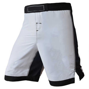 Competición Mma Bjj Boxeo Lucha Deporte Gimnasio Pantalones cortos Logotipo personalizado Etiqueta de tamaño Pantalones cortos para hombres Ropa de artes marciales - Product Image 3