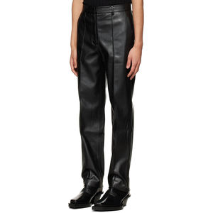 Pantalons en cuir à la mode pour hommes Pantalons en cuir de mouton véritable de haute qualité au meilleur prix Vêtements en cuir - Product Image 5