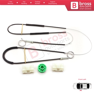 ชุดซ่อมมอเตอร์กระจกไฟฟ้า BWR786 ประตูซ้าย สำหรับ A3 S3 MK1 8L1 ปี 1996-2003 รถ 2/3 ประตู แฮทช์แบค คูเป้ 8L3837461 - Product Image 2