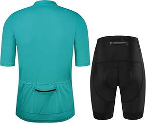 Conjunto de ciclismo en blanco transpirable, uniforme de Ciclismo de bicicleta, uniformes de Ciclismo de bajo precio, fabricación personalizada, servicio OEM al por mayor - Product Image 2