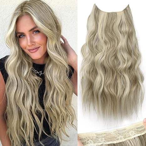 Ash Brown mix Platinum Blonde
