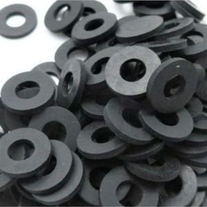 Anneau d'espacement en caoutchouc NBR miniature personnalisé Rondelle élastique durable de petite taille Raccords de précision pour la coupe de divers joints serrés - Product Image 1