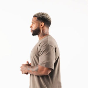 Camiseta de peso pesado personalizada Camiseta de algodón con logotipo personalizado Camiseta de talla grande para hombre Camisetas de gran tamaño OEM al por mayor - Product Image 3