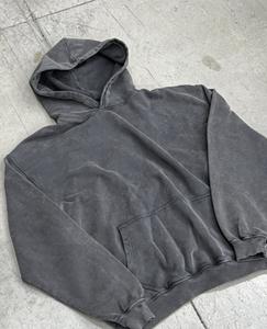 Custom Wholesale Blank Fleece Thick Heavy Unisex Acid Washed <b>Tie</b> <b>Dye</b> Hoodies <b>Sweatshirt</b> New Fashion Top Quality Manufacturer - Product Image 5