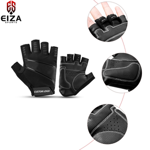 ถุงมือขี่จักรยานสำหรับผู้ชาย,ถุงมือขี่จักรยานวัสดุที่ดีที่สุดแบบครึ่งนิ้วถุงมือปั่นจักรยานสำหรับกีฬากลางแจ้งระบายอากาศโดย Eiza Industries - Product Image 2